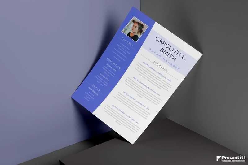 Nora Resume Template | Premium Template gallery