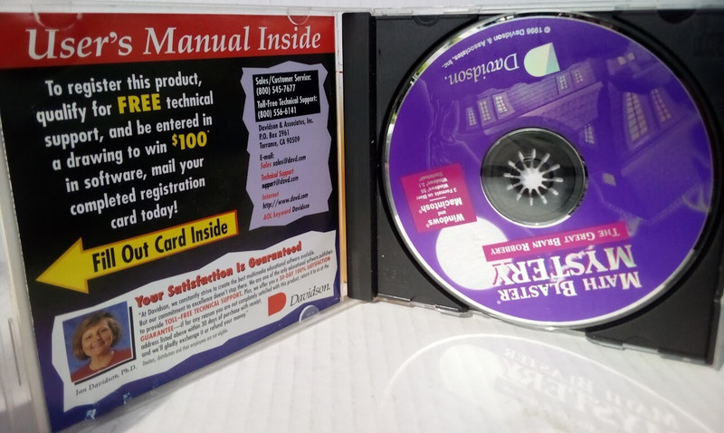 Pre- Algebra Word Problems and Logical Thinking Skills by Davidson CD-ROM 1994 gallery