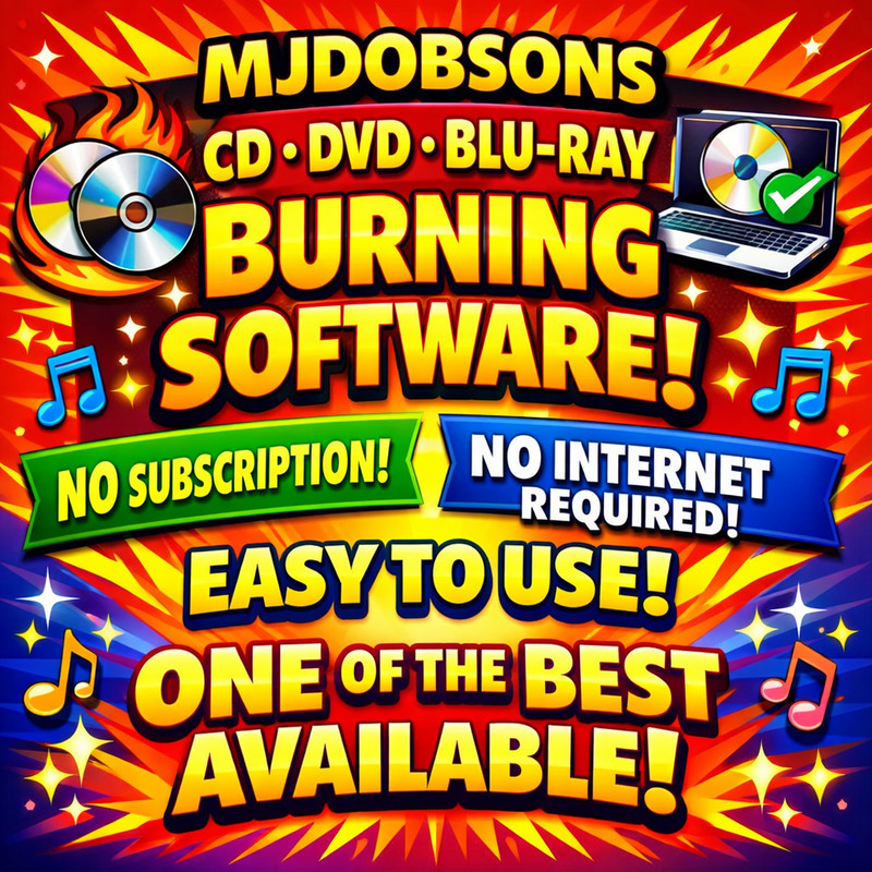 Disc Burner Software Suite – CD DVD NO INTERNET OR SUBSCRIPTION REQUIRED gallery