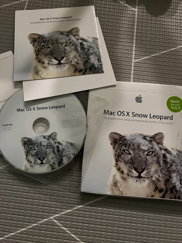 Apple Mac OS X snow leopard