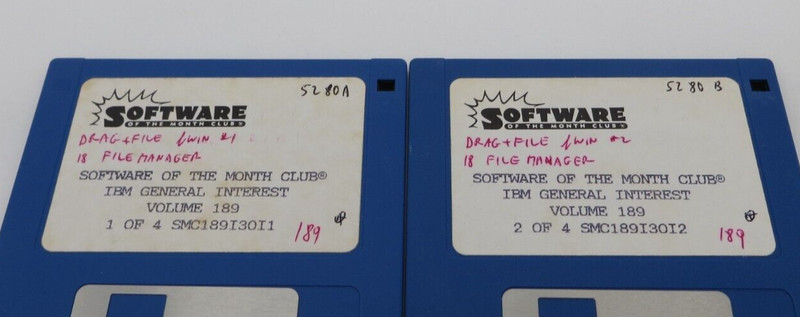 Software of the Month Club 3.5" Floppy Disk's Volume 189 IBM General Interest - gallery