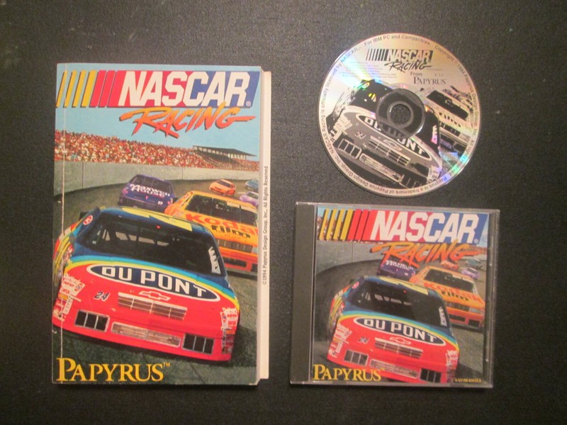 NASCAR Racing CD-ROM by Papyrus 1994 PC gallery