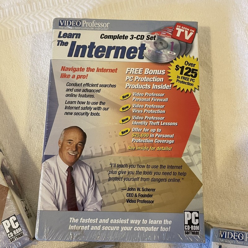 Video Professor Lot of 5 3-CD Sets PC Learn Windows Excel Computer Internet eBay gallery