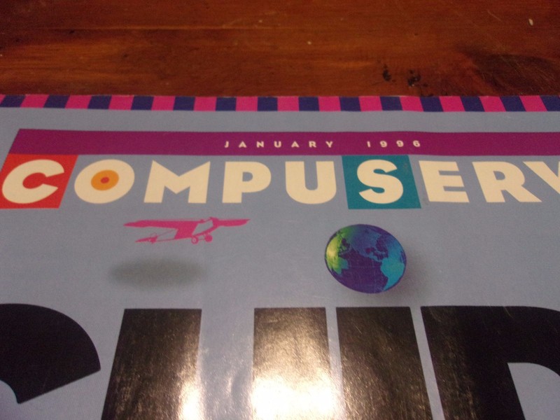 CompuServe WinCIM Ver. 2.0.1 – 3.5″ floppy disks and january 1996 member guide