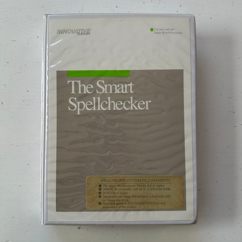 The Smart Spellchecker Innovative Software Smart Word Processor