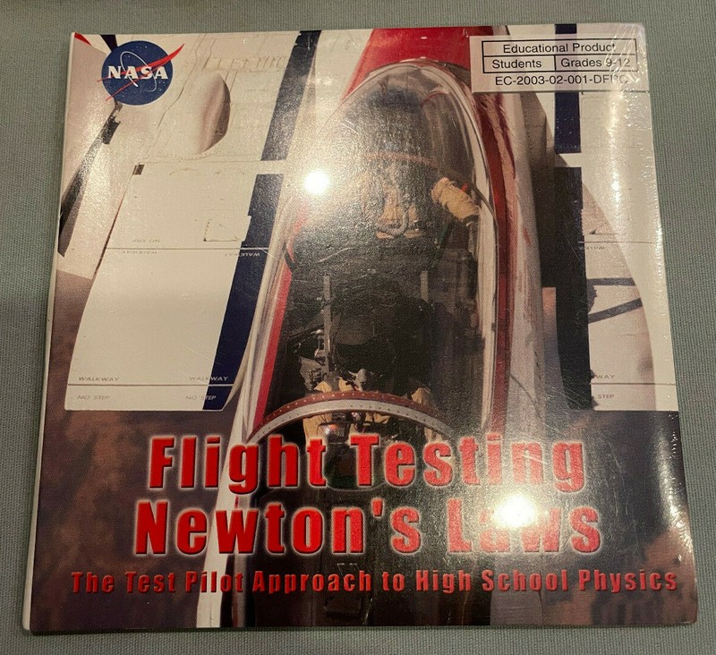 NASA Flight Testing Newton’s Laws – Educational Product PC Computer CD-ROM NEW!