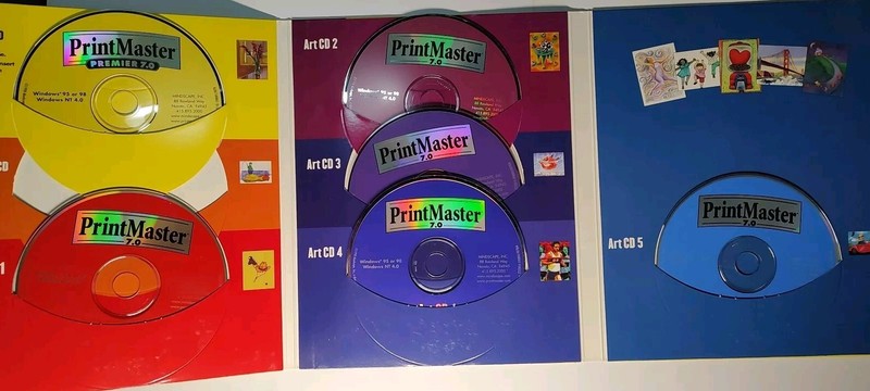 Vintage Print Master Premier 7.0 Win 95/NT Flawed Cover gallery