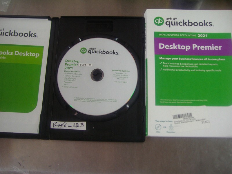 =PERMANENT VERSION= INTUIT QUICKBOOKS DESKTOP PREMIER 2021 FOR WINDOWS PC =NEW= gallery