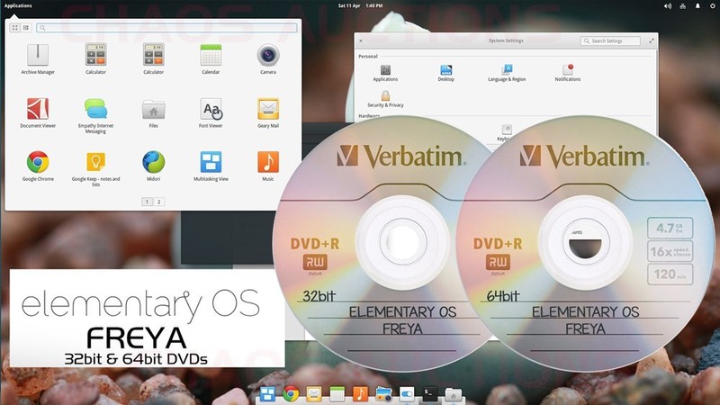 ELEMENTARY OS FREYA LINUX INSTALL & LIVE DVDs 32bit & 64bit gallery