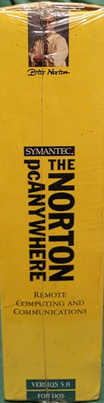 Symantec Norton pcANYWHERE 5.0 for DOS Remote Desktop Access Software 3.5 floppy gallery