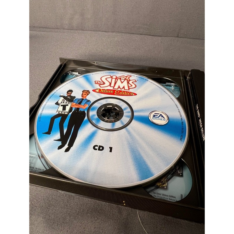 The Sims Mega Deluxe Pack 4-Disc PC Game Set Very Good Condition gallery