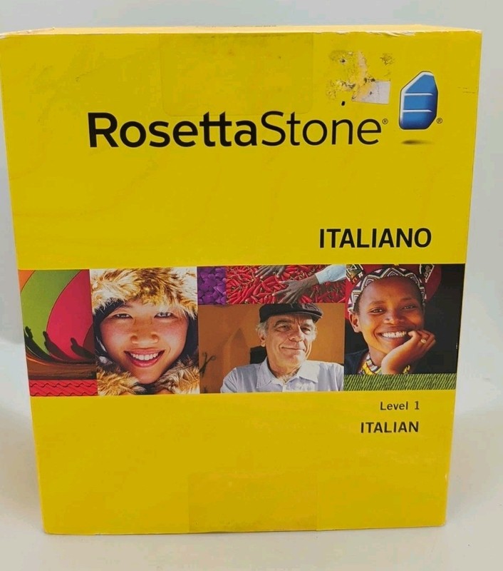 Rosetta Stone, Italian, Level 1, Version 3, WIN/MAC CD-ROM, Personal Edition