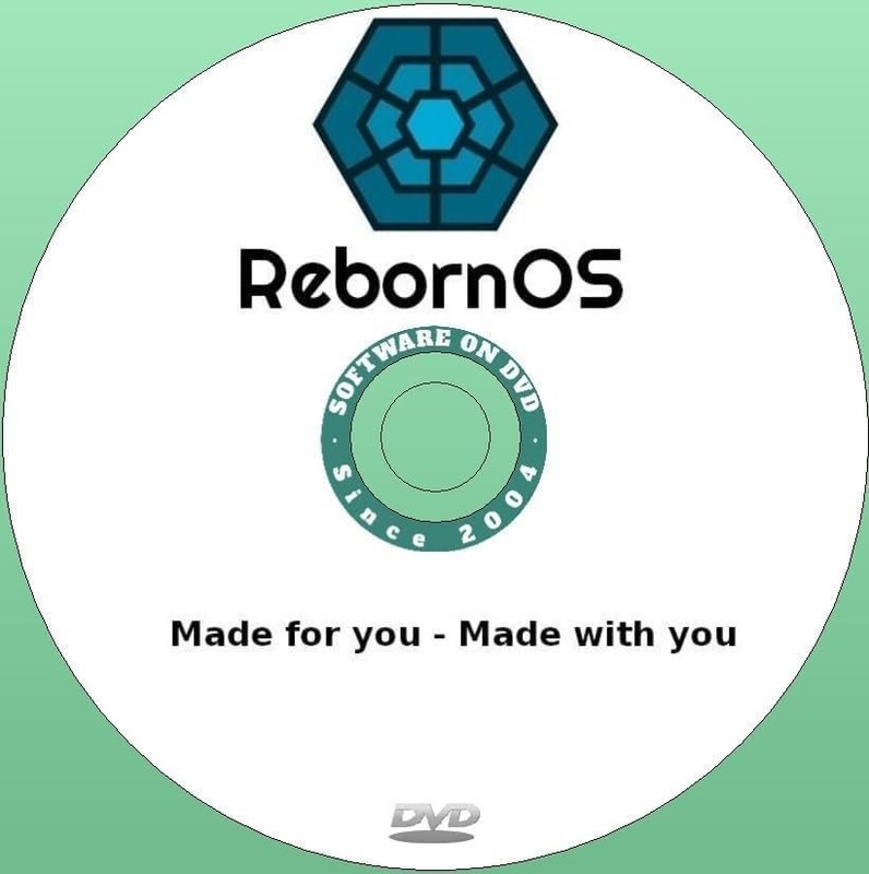 Latest New Release Reborn Linux Milti-Desktop OS Operating System for PC on DVD