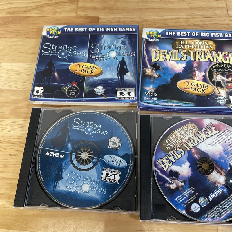 Lot of 12 PC Games: Big Fish Games- Various Adventure & Mystery Titles gallery