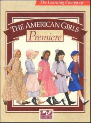 The American Girls Premiere PC MAC CD time history girls characters dress game!