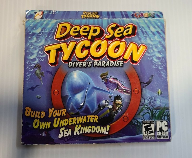 Deep Sea Tycoon Diver’s Paradise 2006 PC CD-ROM – Strategy Game Tested