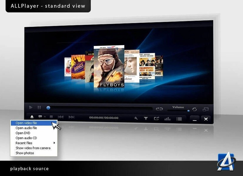ALL Player Media Center Pro 2026 for Windows AVI, DIVX, MP3, MP4, FLV, MOV, WMV gallery