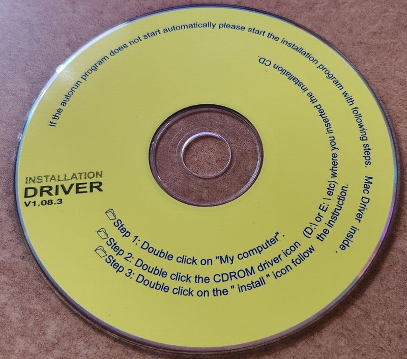 Installation Driver CD V1.08.03 possibly for r8152 WiFi adapter see description