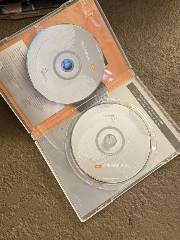 SolidWorks 2010 Software DVD (Win 32/64-bit) – Original Dassault Systems gallery