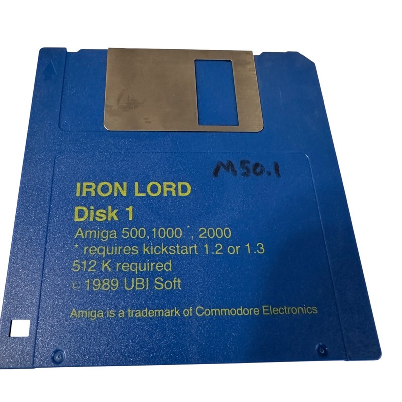 Iron Lord 1989 Ubi Soft - Commodore Amiga Version 3.5 Floppy 2 Discs gallery