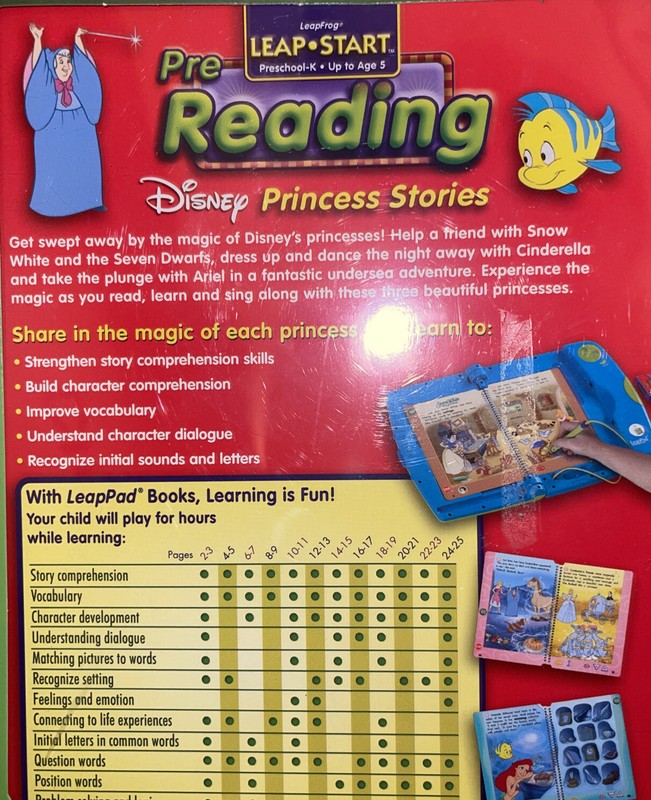 LeapStart Prereading: Disney gallery
