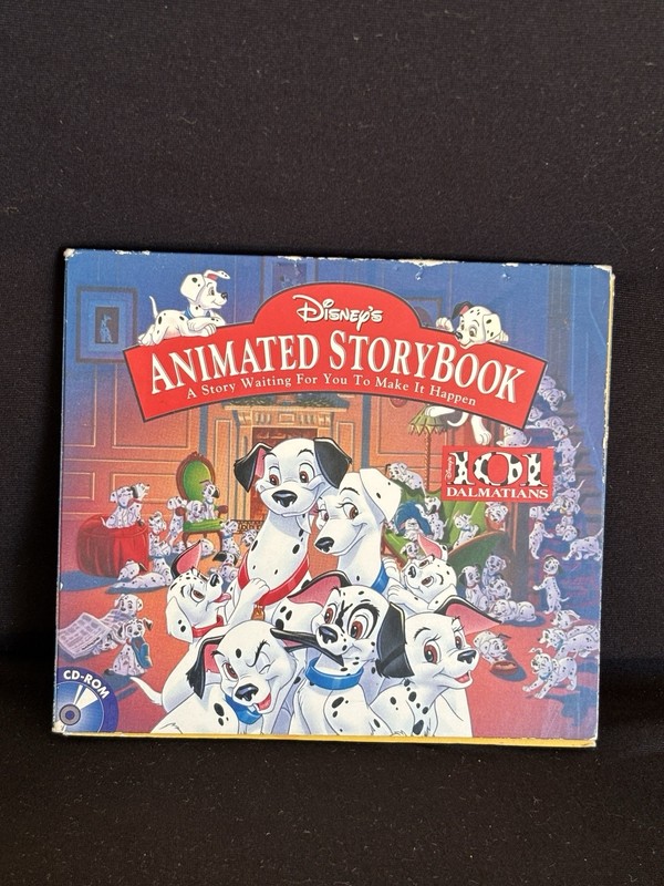 Disney 101 Dalmatians Animated Storybook VTG PC Mac CD-ROM Windows Macintosh 96’ gallery