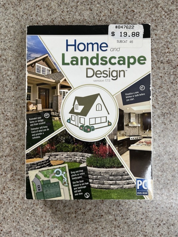 Punch Home & Landscape Design Suite PC DVD-ROM Software v17.5 Windows XP Or Abv
