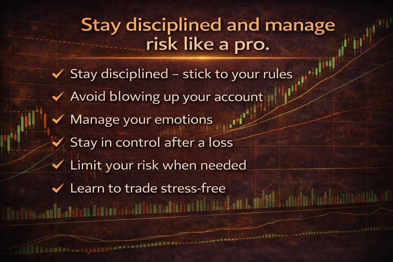 Stock Day Trading & Scalp Trade Risk Management Rules Guardrail System in USB gallery