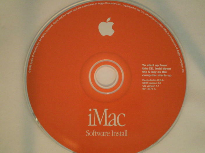 Apple Macintosh iMac (1999) Software Media Pack 600-7413 – 6 CD’s