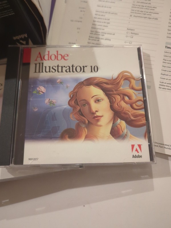 Vtg ADOBE DESIGN COLLECTION 1999 Photoshop 7.0 Indesign 2.0 Illus 10 Acrobat 6 gallery