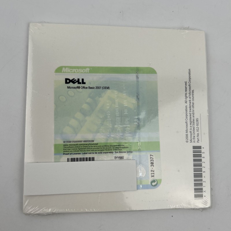 Microsoft Office Professional 2007 – Upgrade Genuine W/ Activation Code – Sealed