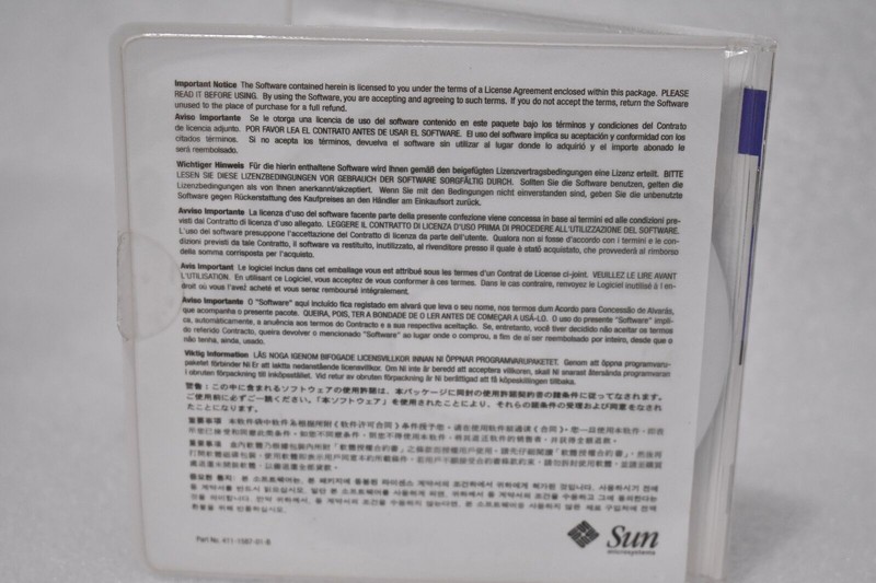 SUN MICROSYSTEMS SUN STOREDGE D2 ARRAY DOCUMENTATION CD-ROM 724-7080-02 gallery