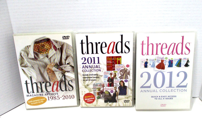 Threads Magazine Archive 1985-2010, Annuals 2011 & 2012 Issues 1-164 DVD-ROM