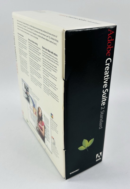 VINTAGE Adobe Creative Suite 2 Standard CS2 PC Windows Complete Retail Box gallery