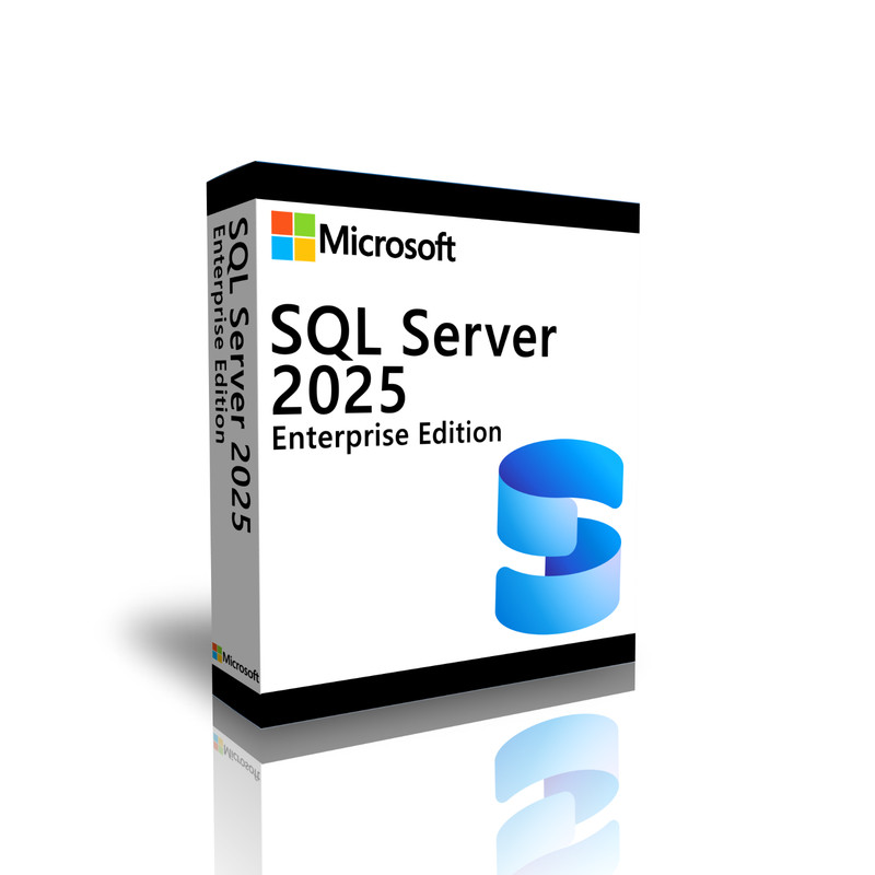 Microsoft SQL Server 2025 Enterprise with 16 Core License, unlimited User CALs