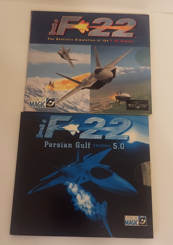 2 PC Games: iF 22 Persian Gulf Version 5.0. & If-22. Raptor