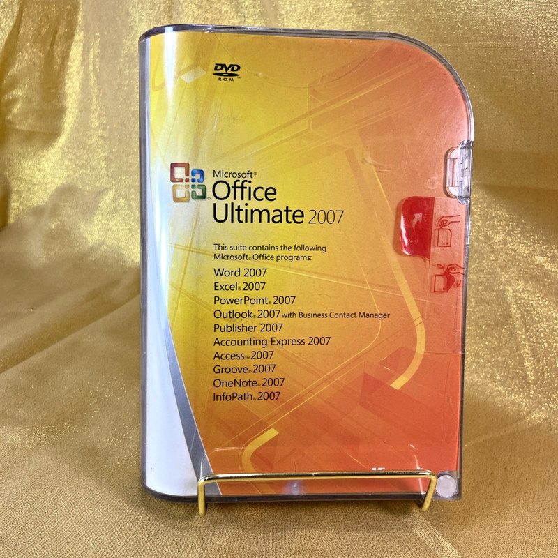 Microsoft Office 2007 Ultimate,SKU 76H-00325,Sealed Retail Box,Word,Excel,Access gallery
