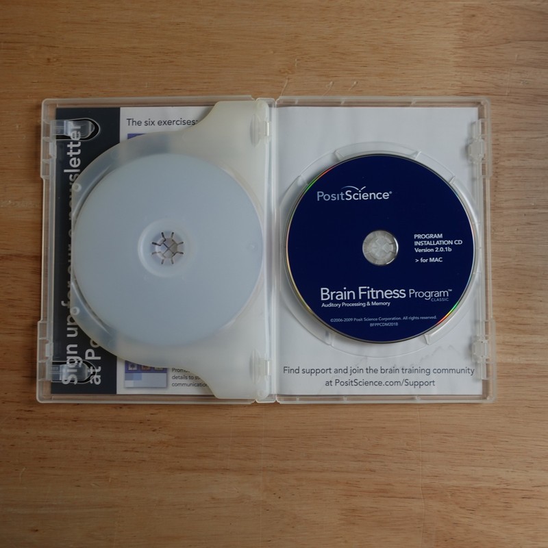 Posit Science: Brain Fitness Program For WIN or Mac 2 Disc Set w/ Registration gallery