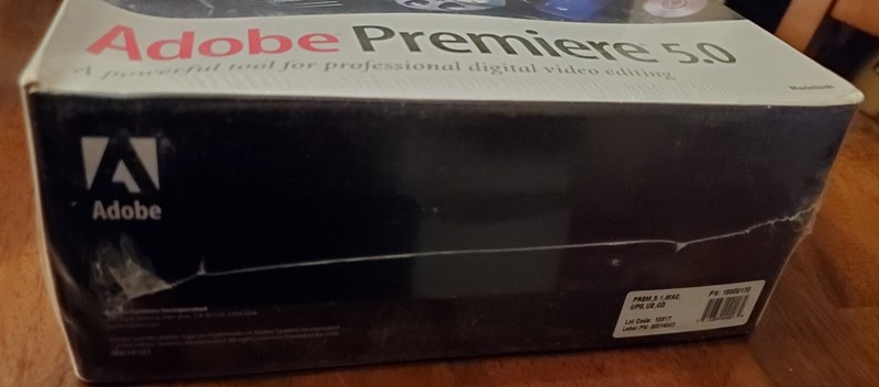 Adobe Premiere 5.0 / 5.1 Big Box Full UPGRADE Version SEALED Macintosh NEW gallery