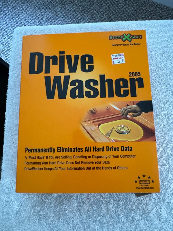 Drive Washer 2005 Software – StompSoft