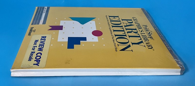The Print Shop Graphics Library Party Edition for Apple IIe/IIc — New Sealed gallery