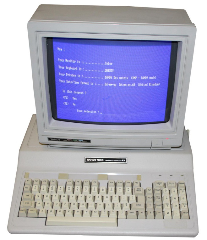 Tandy Boot System Disks and Deskmate for Tandy 1000 EX / HX / TX / SX / RL disks