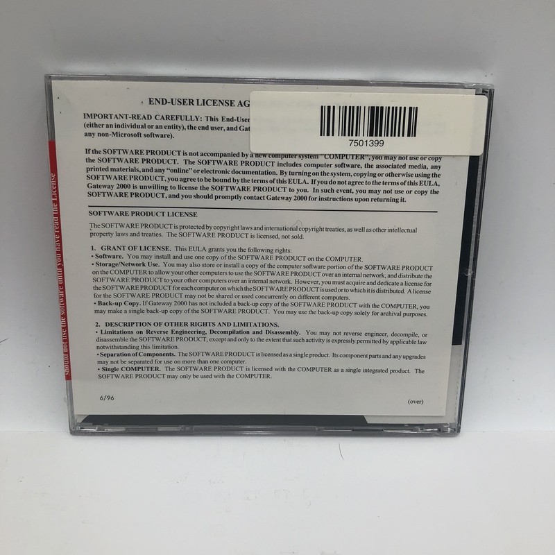 Gateway Starter Version 1.5 System CD 2000 PC Software Drivers Windows Operating gallery