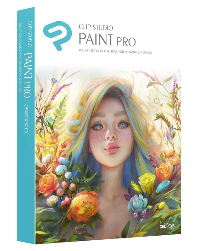 Clip Studio Paint Pro Win/Mac – PREMIUM Edition – Retail Box
