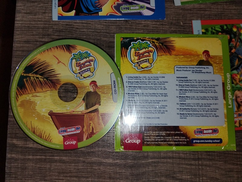 Lot of 7 Group's Living Inside Out Discs PC CD-ROM 2013 Large Group Publishing gallery