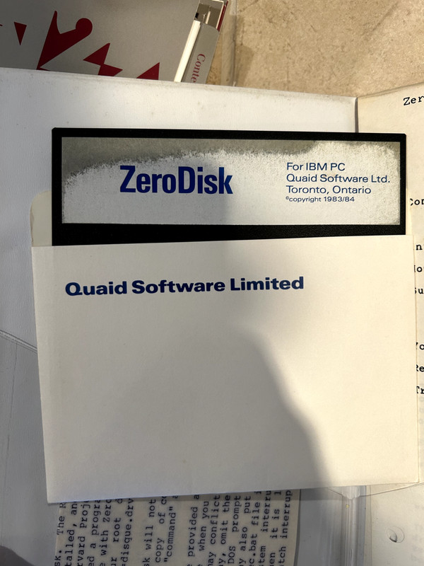 Vintage IBM PC Lotus 123 Version 1A Users Manual & Quaid Software limited manual gallery