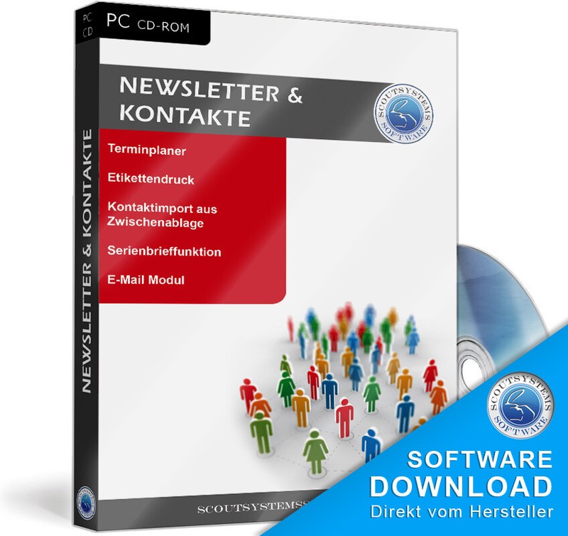 Newsletter & Kontakte Software,Marketing,Werbung,Aktionen,Werbeaktionen Programm