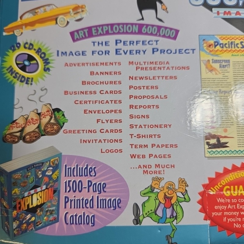 * read - missing discs - Art Explosion Images Massive Clip Art collection 25 CDs gallery