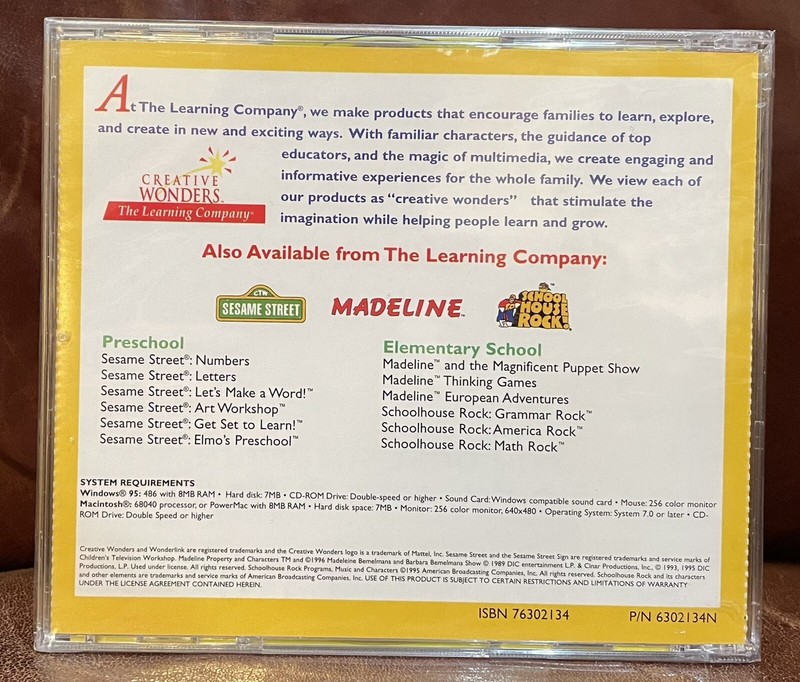 SCHOOL HOUSE ROCK! Math Rock CD New & Sealed WINDOWS MAC Learning Scholastic gallery