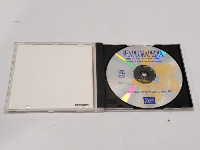 Microsoft EXPLORAPEDIA Children's (PC Microsoft CD-ROM 1994) gallery